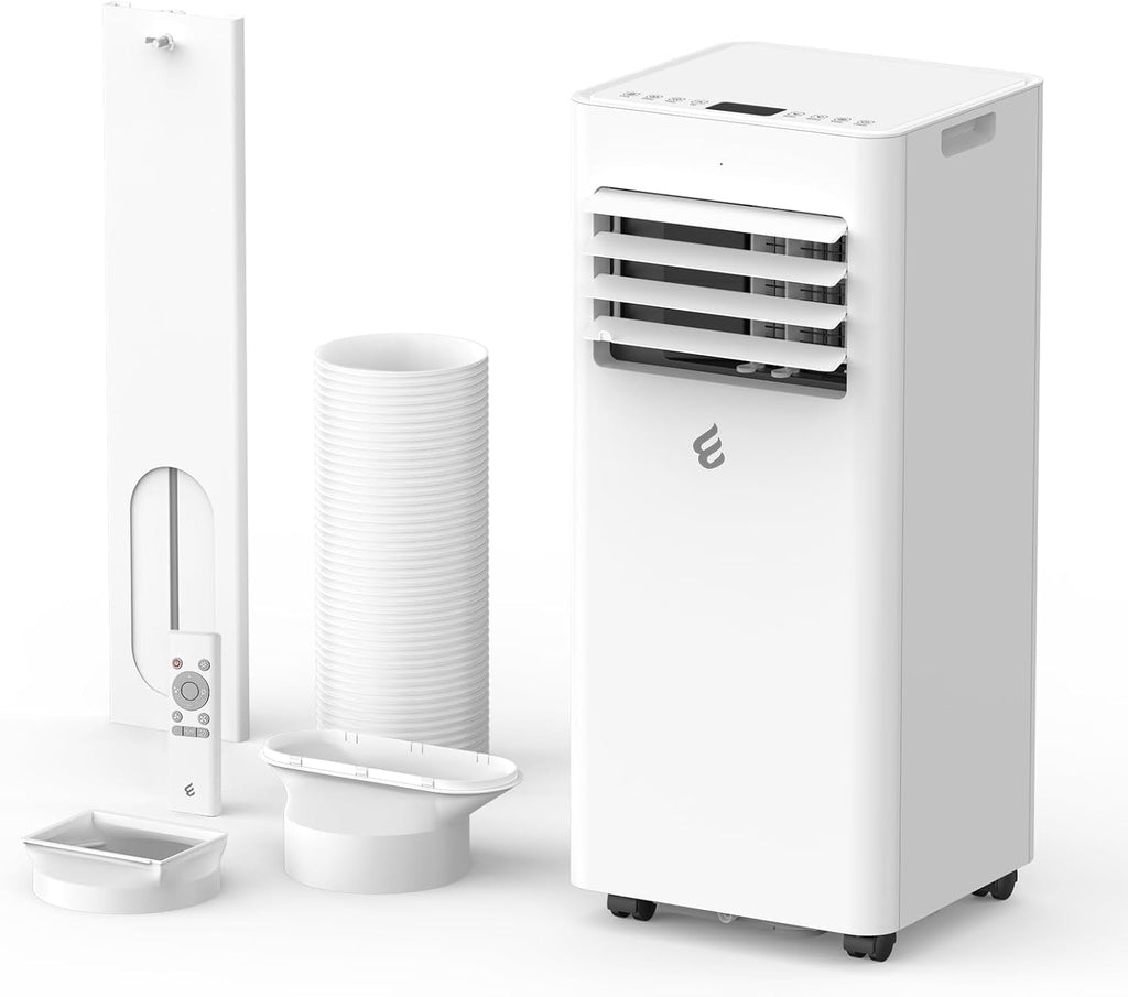 10,000 BTU Portable Air Conditioner, 3-in-1 AC Unit for 450 Sq.Ft Rooms With Cooling, Dehumidification & Fan Modes