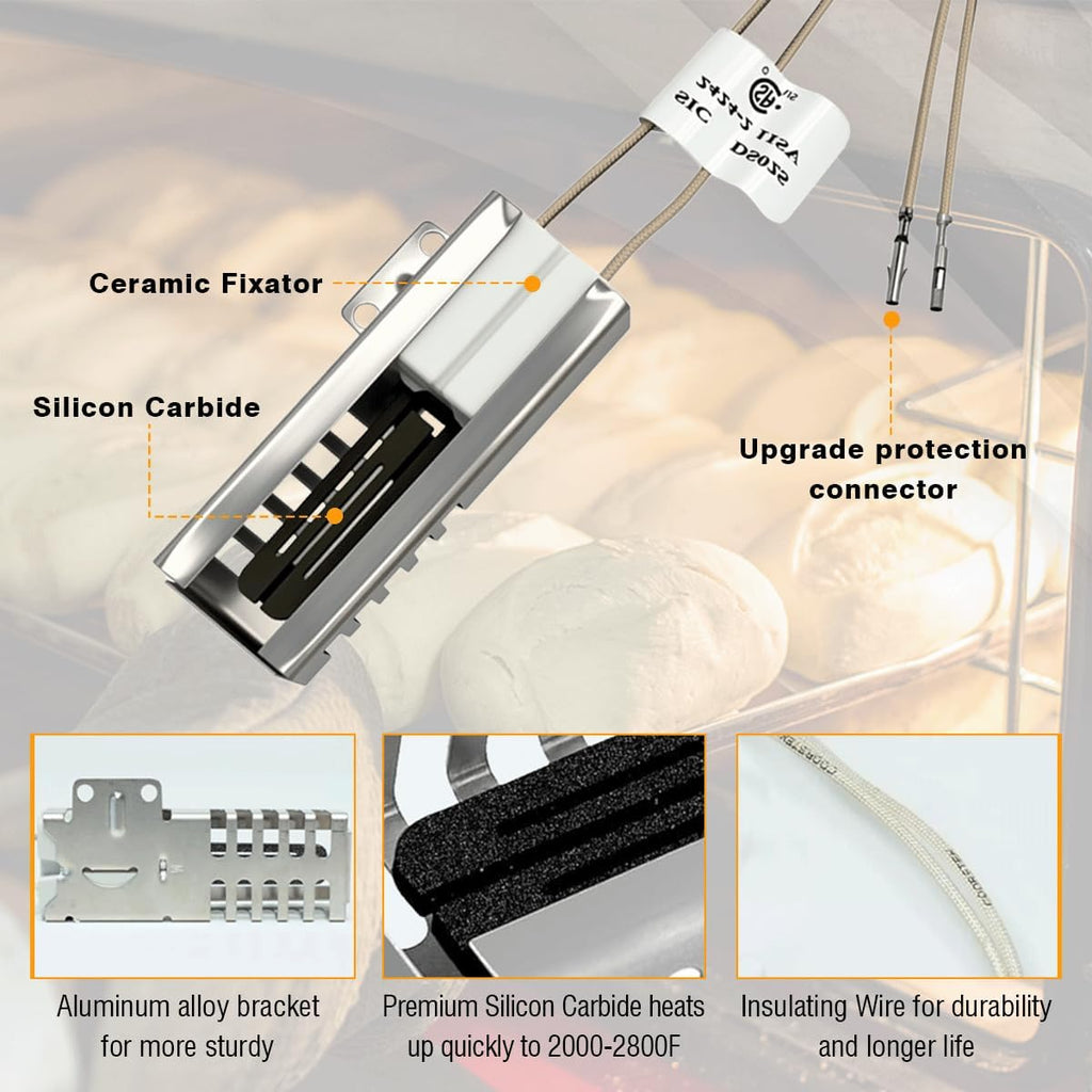 12400035 Gas Oven Range Igniter for Maytag Magic Chef Ignitor 7432P067-60