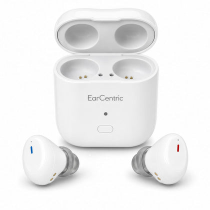 EarCentric Whisper Rechargeable Charger Hearing Aid