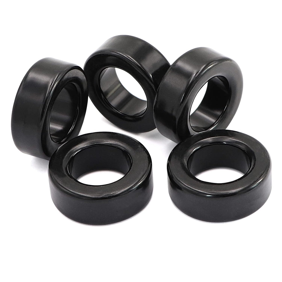 5pcs 42x24x16mm Ferrite Toroid Core EMI RFI Choke for Radio
