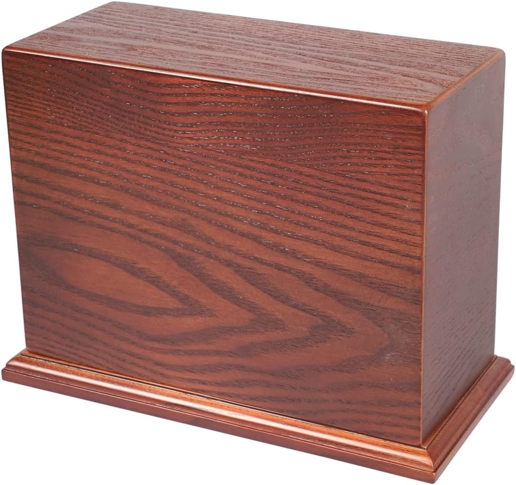 Cremation Urns for Human Ashes Adult Male Female, Wooden Photo Frame Urns Box and Casket for Ashes Men Women Child