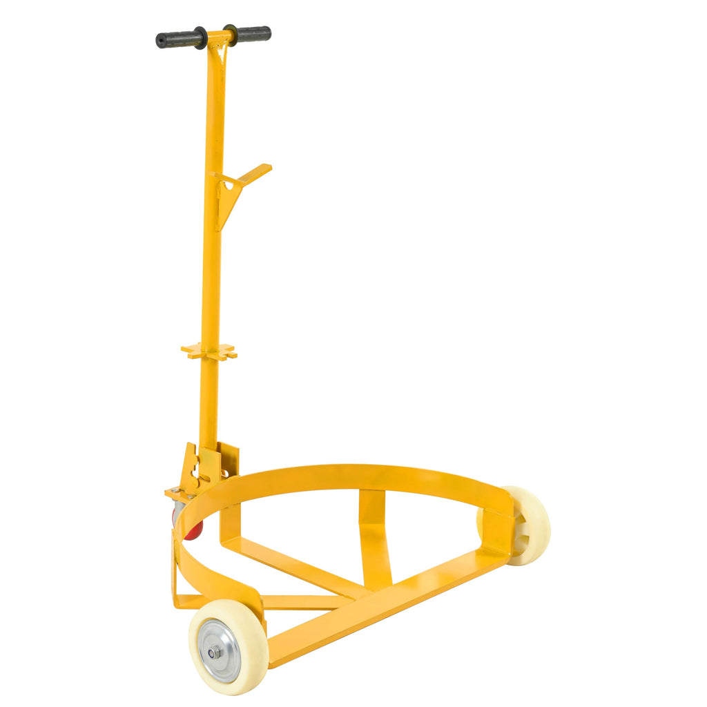 55 Gallon Drum Dolly with 3 Wheels, Yellow