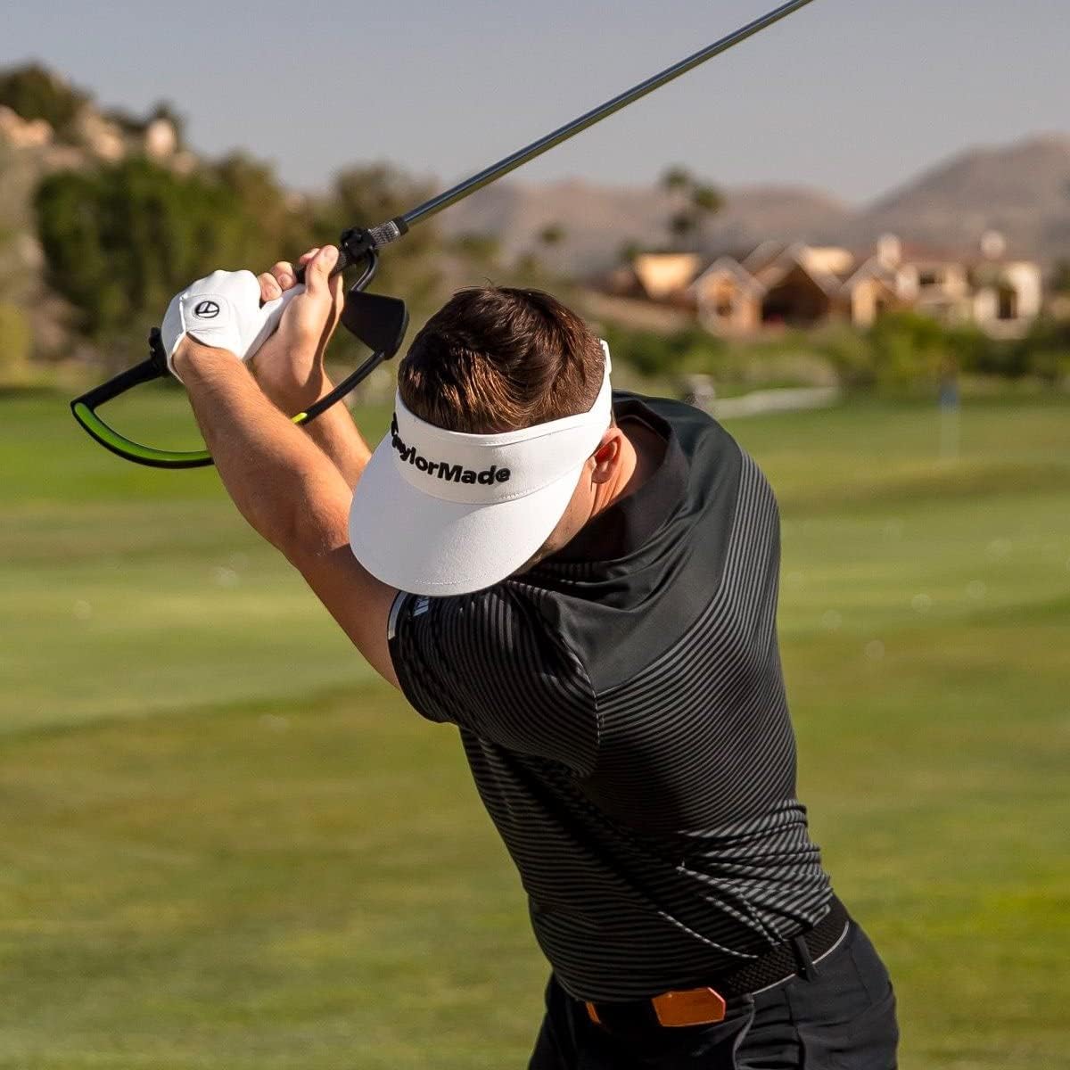 theHANGER Official Golf Training Aid, Golf Swing Aid Helps Golfers Achieve Clubface Control to Eliminate Hooks and
