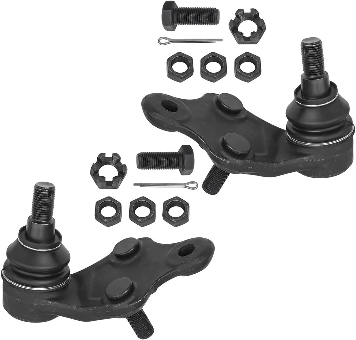 Detroit Axle - Front 2pc Ball Joints for Toyota Camry Avalon Lexus ES300h