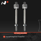 A-Premium Front Inner Tie Rod End, Compatible with Jaguar