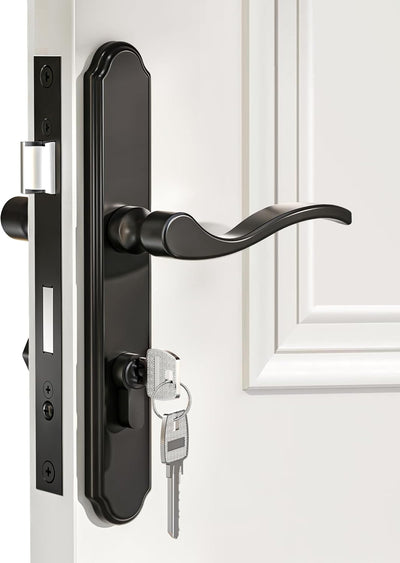 Storm Door Handle Accessory Set, Black Storm Door Handle Replacement Part