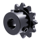 FOCMKEAS 12 Tooth Roller Chain Sprocket, 25 Chain, 8mm Bore