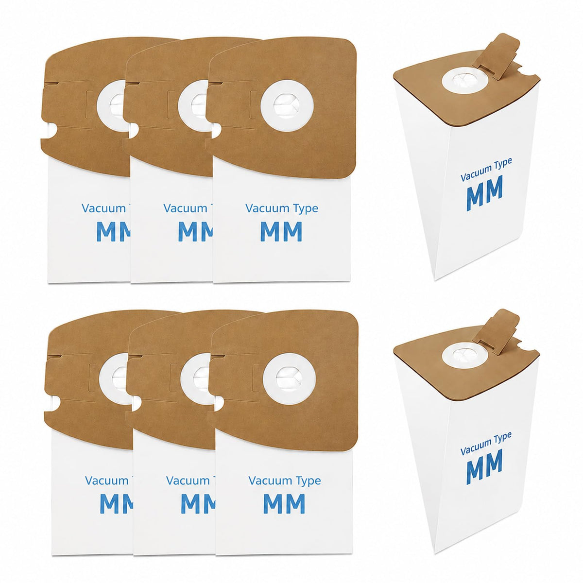 8-Pack MM Vacuum Bags for Eureka Mighty Mite