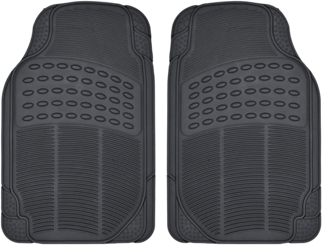 ProLiner Floor Mats for Cars Trucks SUV, 2-Piece All-Weather Car Mats with Universal Fit Design, Durable Car Floor