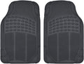 ProLiner Floor Mats for Cars Trucks SUV, 2-Piece All-Weather Car Mats with Universal Fit Design, Durable Car Floor