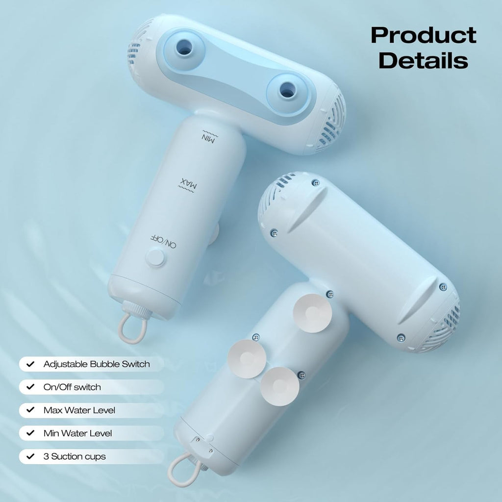 LUBBYGIM Bath Jets for Tub, Portable Bath Spa