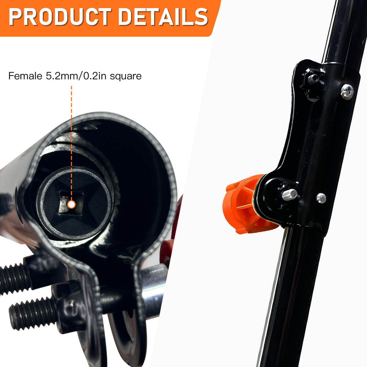 VIYUKI Replacementpart #575260201 Extension Pole Saw attachment
