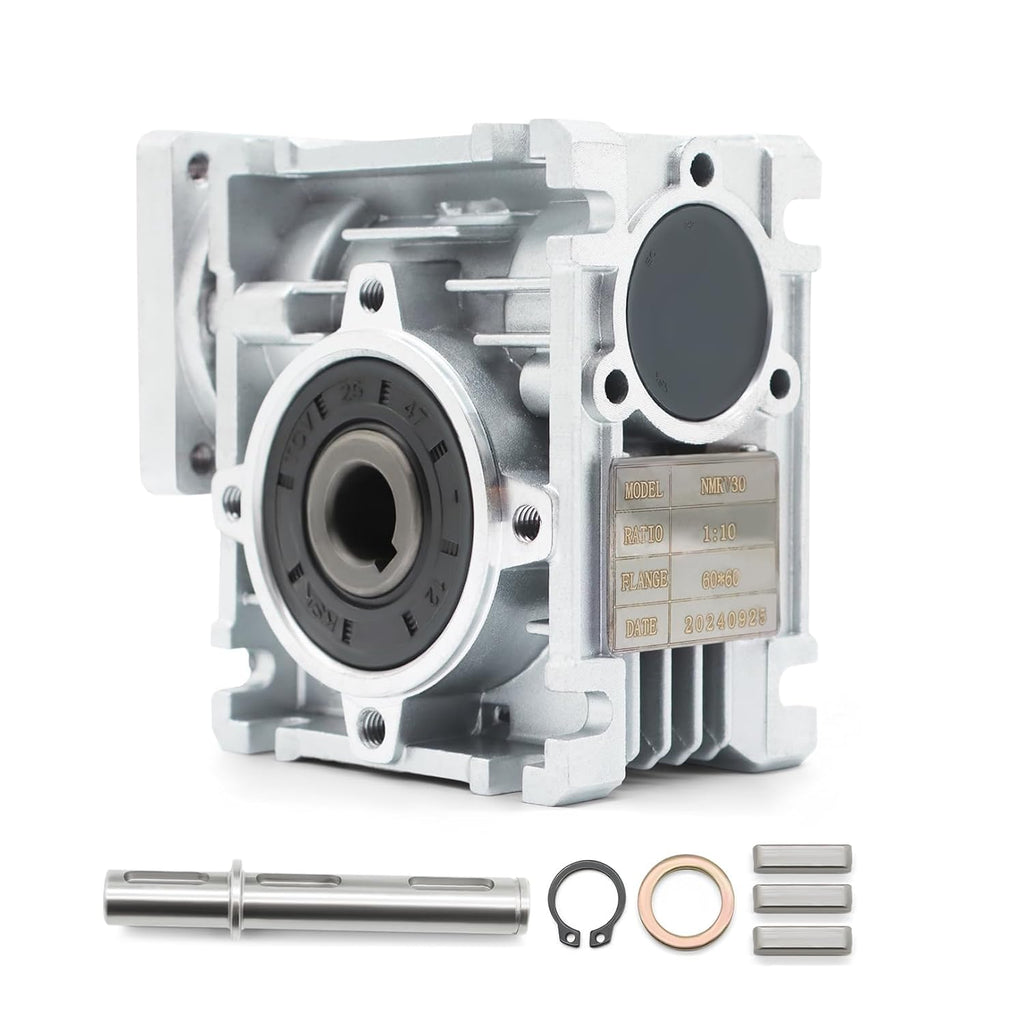 NMRV-030 Worm Gear Reducer 10:1 12V NEMA23 Stepper Servo Motors