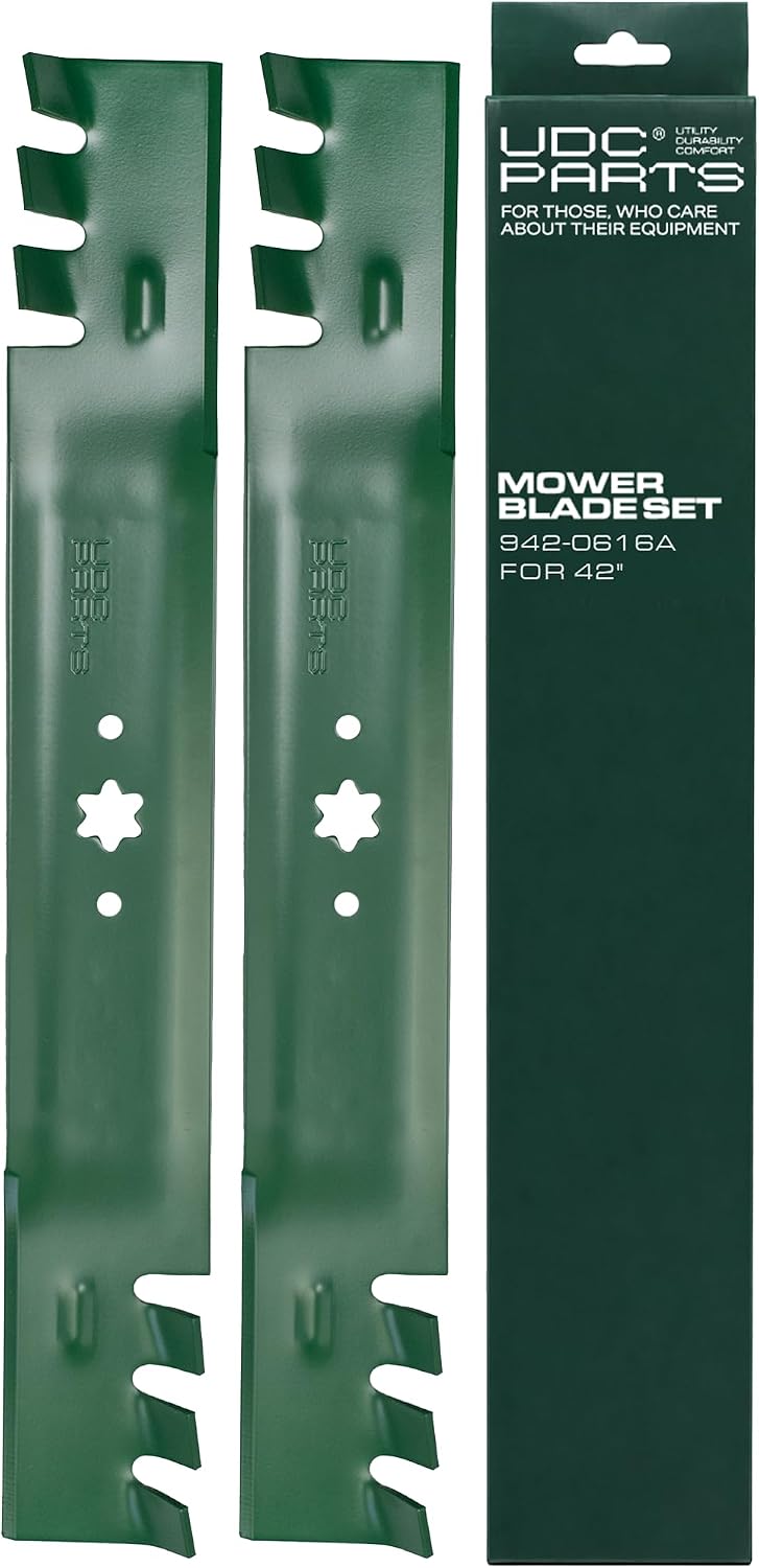 UDC Parts 942-0616A Mower Blades Replacement for Cub Cadet 42 Inch XT1 LT42