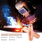 30 Pcs MIG Welding Contact Tips, 0.023" MIG Welder Gun Accessories