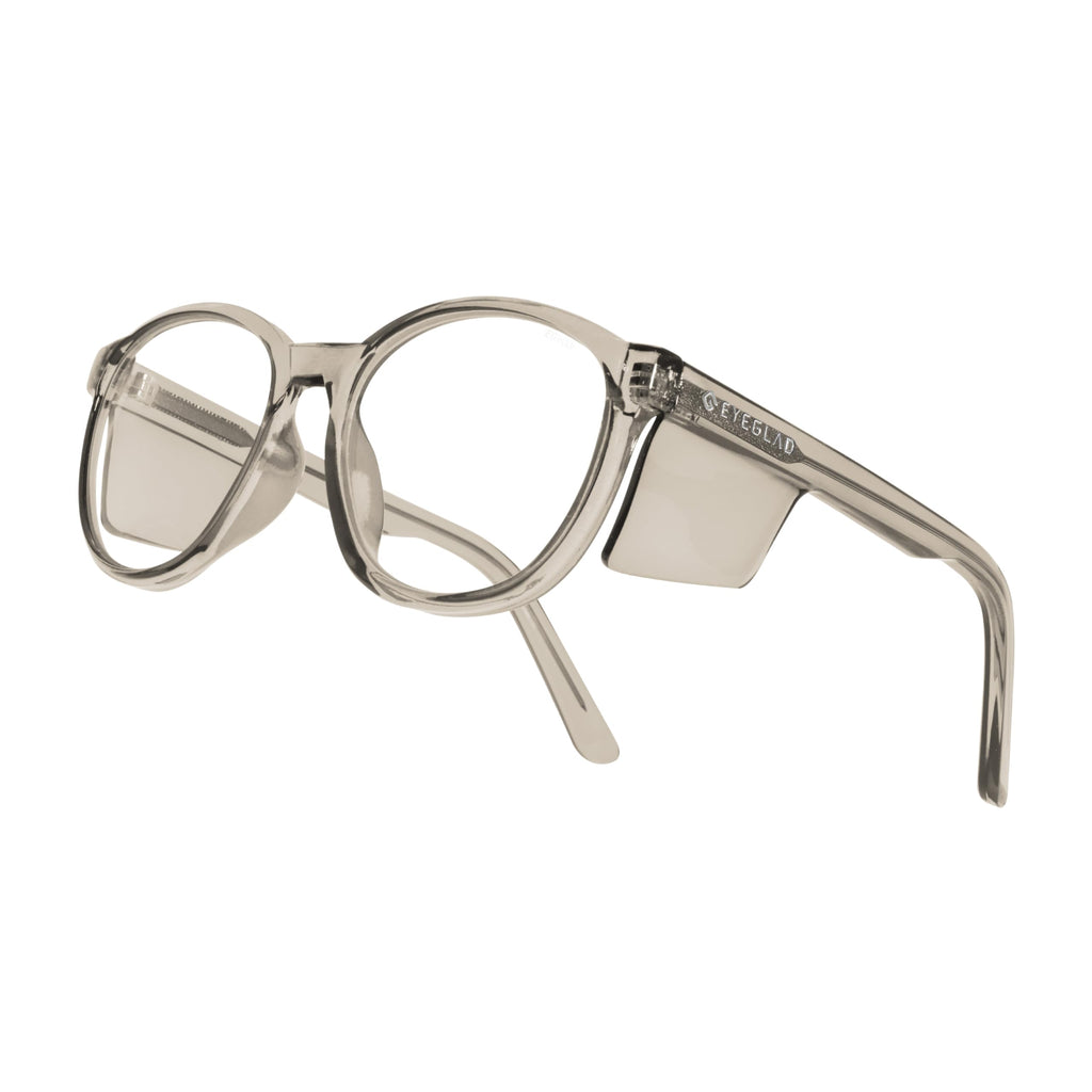 VETRA Omega Z87+ Safety Glasses Side Shield CP Frame (Cold Brew)