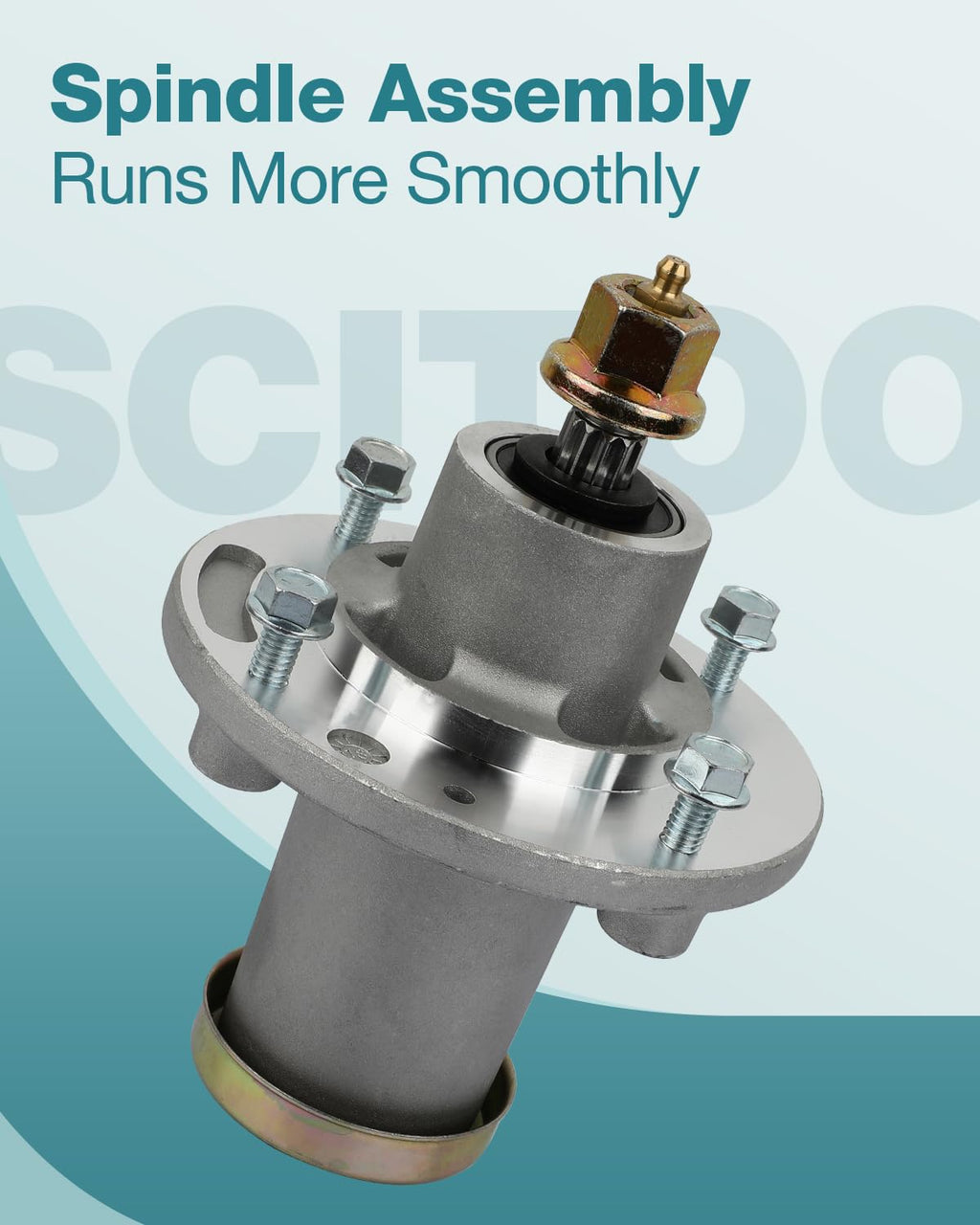 SCITOO 2Pack Mower Spindle Replacement for Husqvarna 539112170