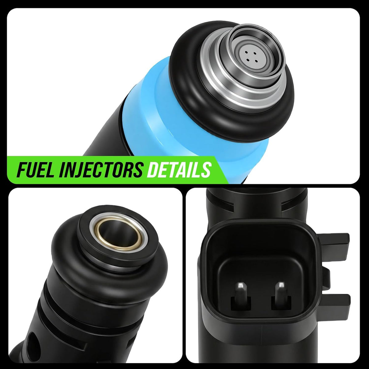 FJ478 Fuel Injectors Fit for Chrysler Pacifica 2005-2008 3.8L V6
