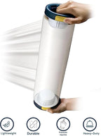 MDJ by Excell Stretch Wrap Film Dispenser with a Brake, Hand Saver for Easy Pallet Packaging, Wrap Handle for Shrink