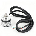 600p R Rotary Encoder, Mini Incremental Rotary Encoder 5v to 24v Ab 2phases Shaft 6mm for Industrial Automation Equipment