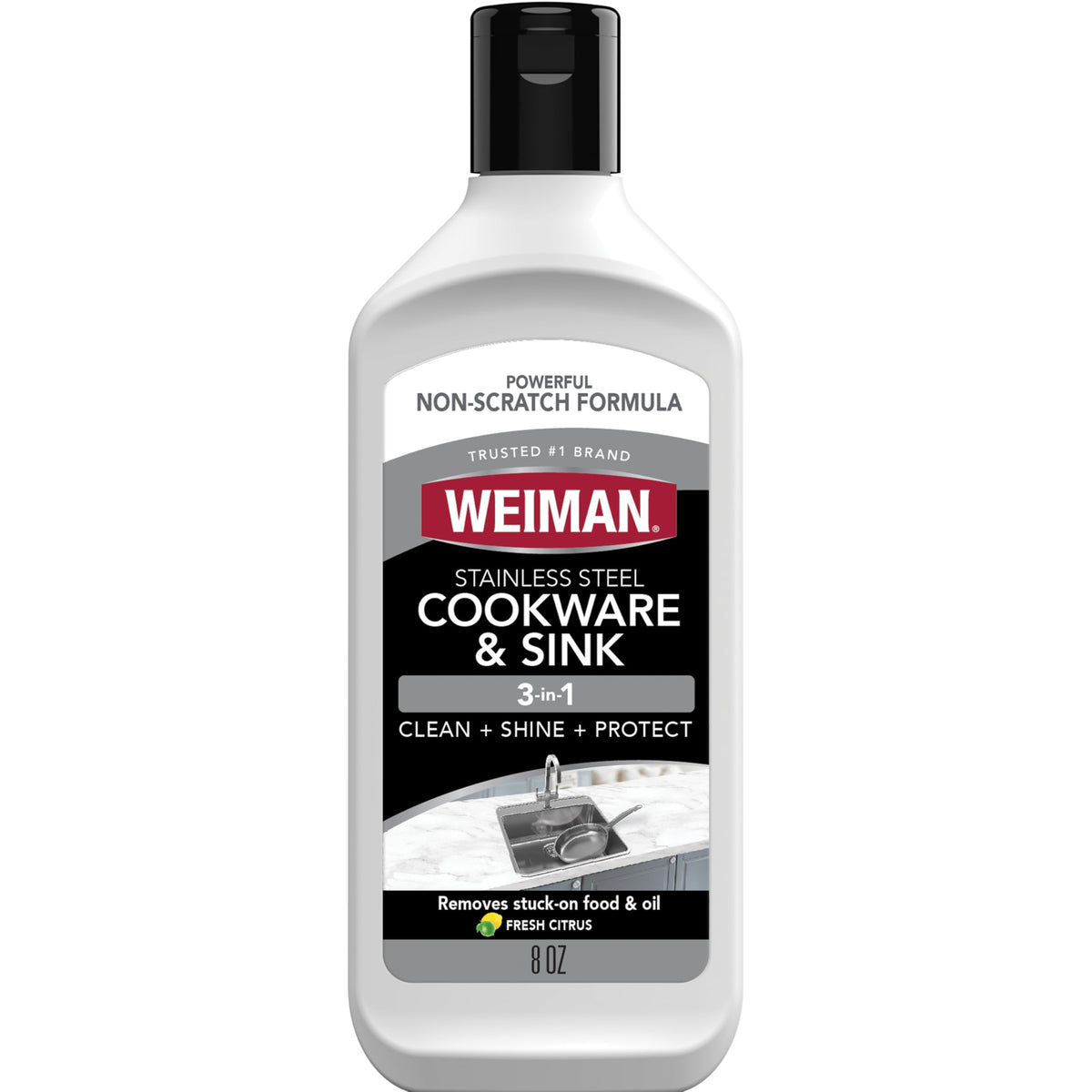 Stainless Steel Sink and Pots & Pans Cleaner and Polish