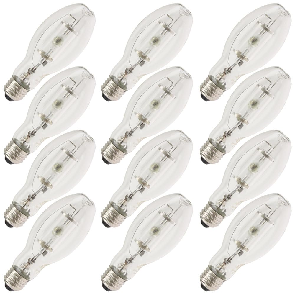 MP70/U/MED, 70 Watt, Clear Metal Halide HID Light Bulb (12 Pack)