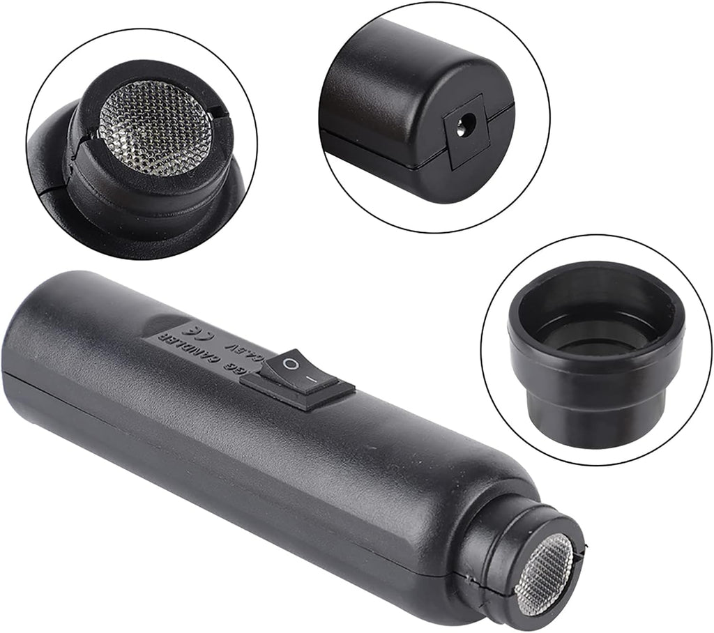 Egg Candler Tester,Cool Led Light Dual Power Egg Candler Tester Mains or Battery Powered (Egg Lighter+Battery Box)