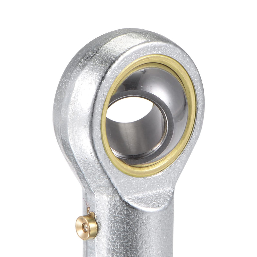 uxcell PHS10 Spherical Rod End Bearing 10mm Bore Self-Lubricated Joint Bearing M10x1.5 Right Hand Female Thread Connector