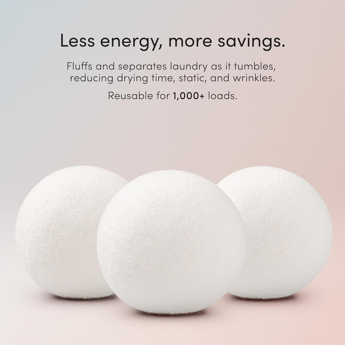 100% New Zealand Wool Dryer Balls | 3 Pack