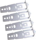 WD01X27759 Dishwasher Mounting Bracket (4Pack) Fits For GE Series Dishwasher Replacement Parts