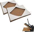 Heat Press Covers 16x24 2Pcs for Protecting Top & Bottom Platen | Heat Press Platen Wrap for Heat Press Machine, No