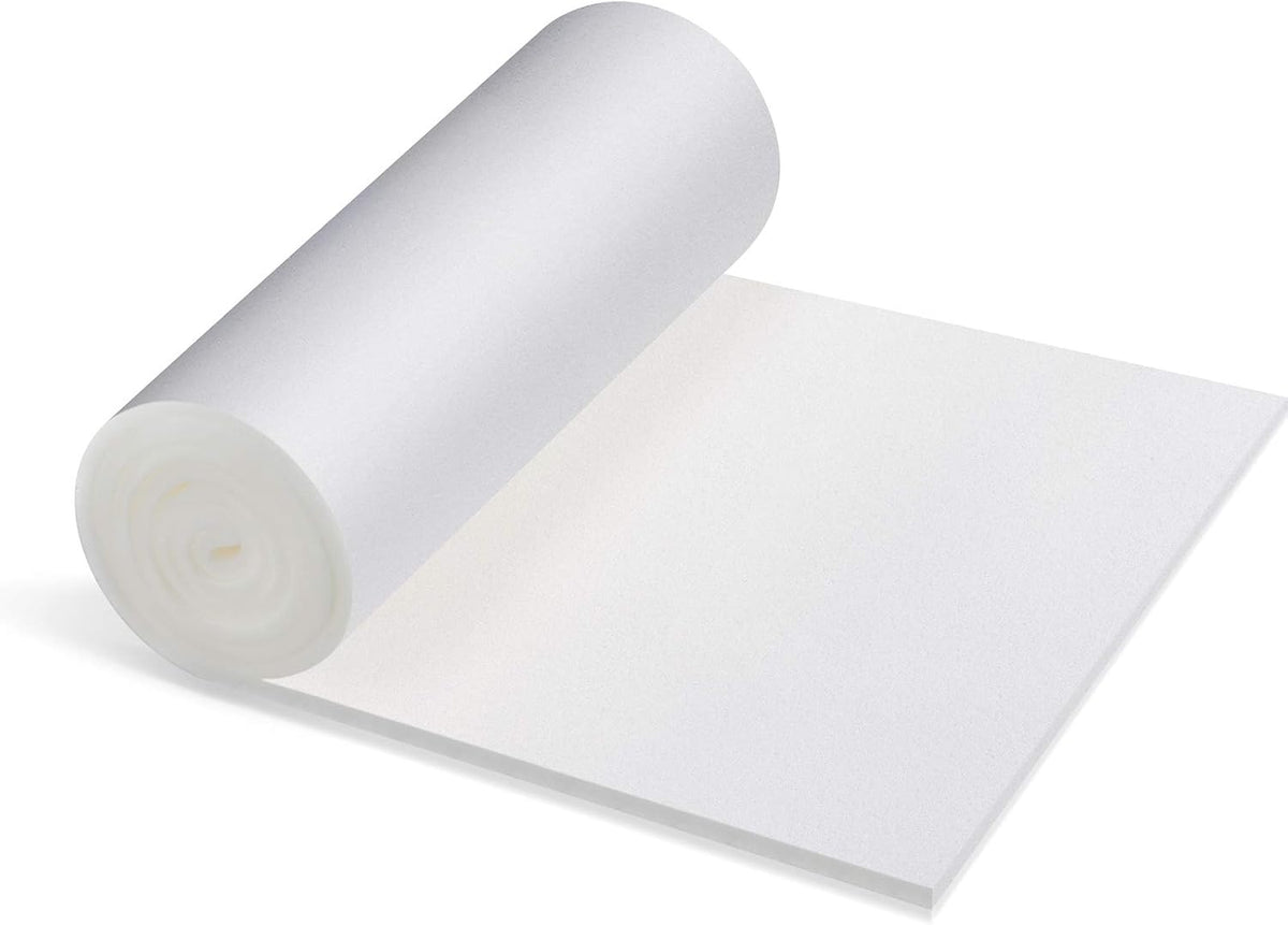 High Density Foam Padding for Cushions,79 x 16 x 0.4 Inch