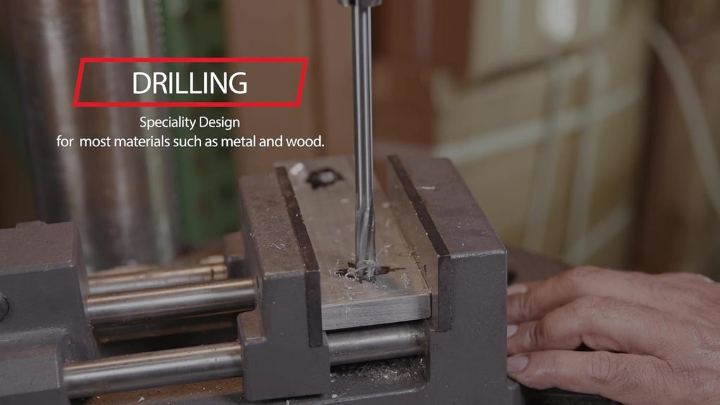 Drill America 3/4" High Speed Steel Straight Shank Spiral Flute Chucking Reamer, DWR Series