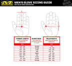 : Material4X Padded Palm Work Gloves (Small, Brown/Black)