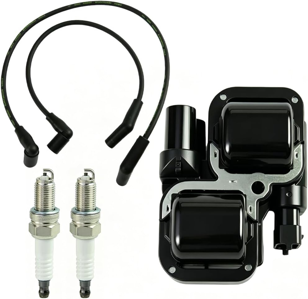 Set of 6 UF375 Ignition Coil Pack & Iridium Spark Plug for Can-Am Outlander