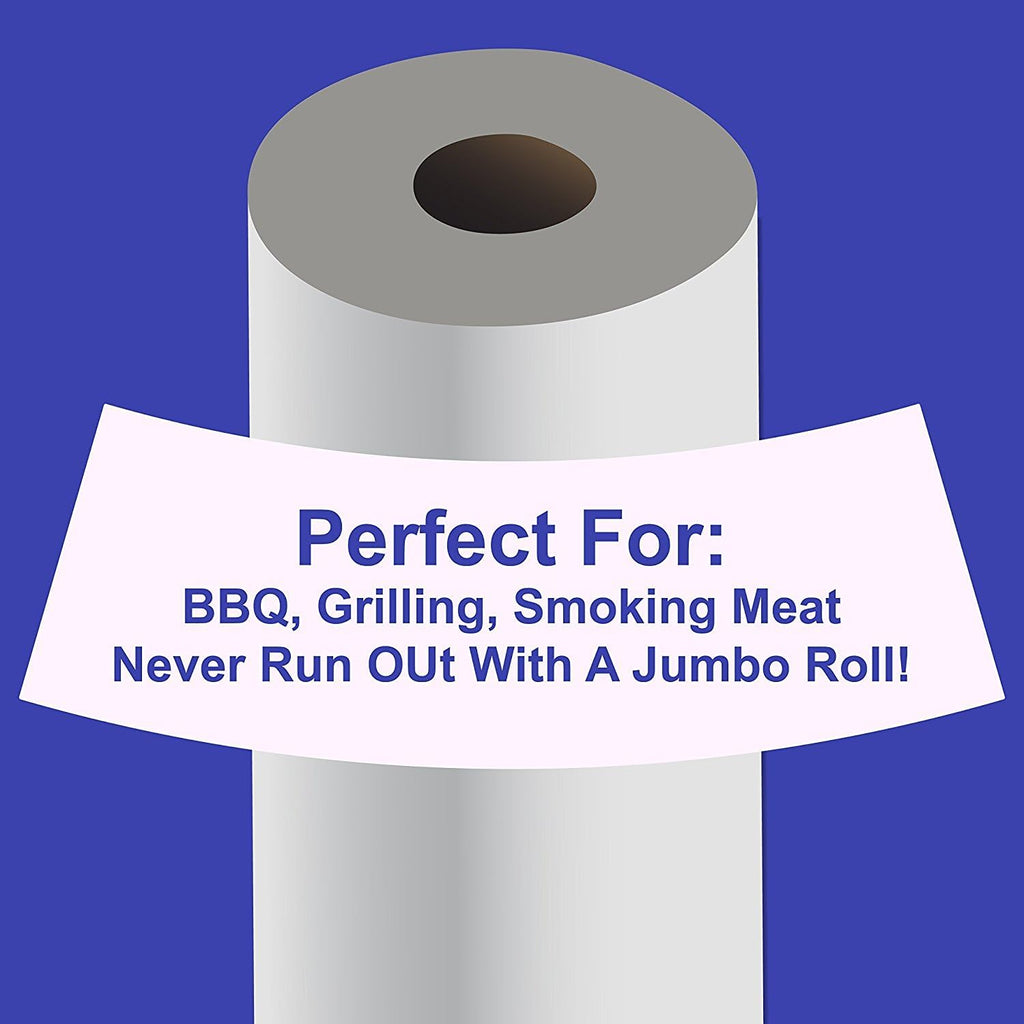 White Freezer Paper 18 inch x 175 feet, 2” Core, 1 Roll, 40lb. Big Tex by ALLIANCE – Food Grade Paper W/Side Cutter