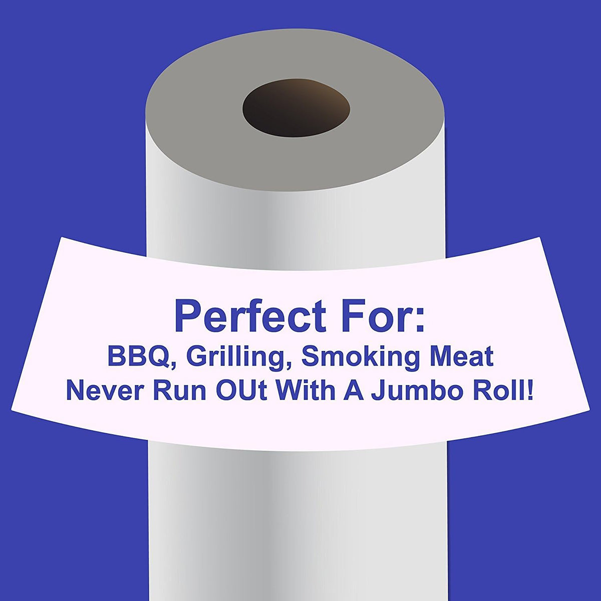 White Freezer Paper 18 inch x 175 feet, 2” Core, 1 Roll, 40lb. Big Tex by ALLIANCE – Food Grade Paper W/Side Cutter