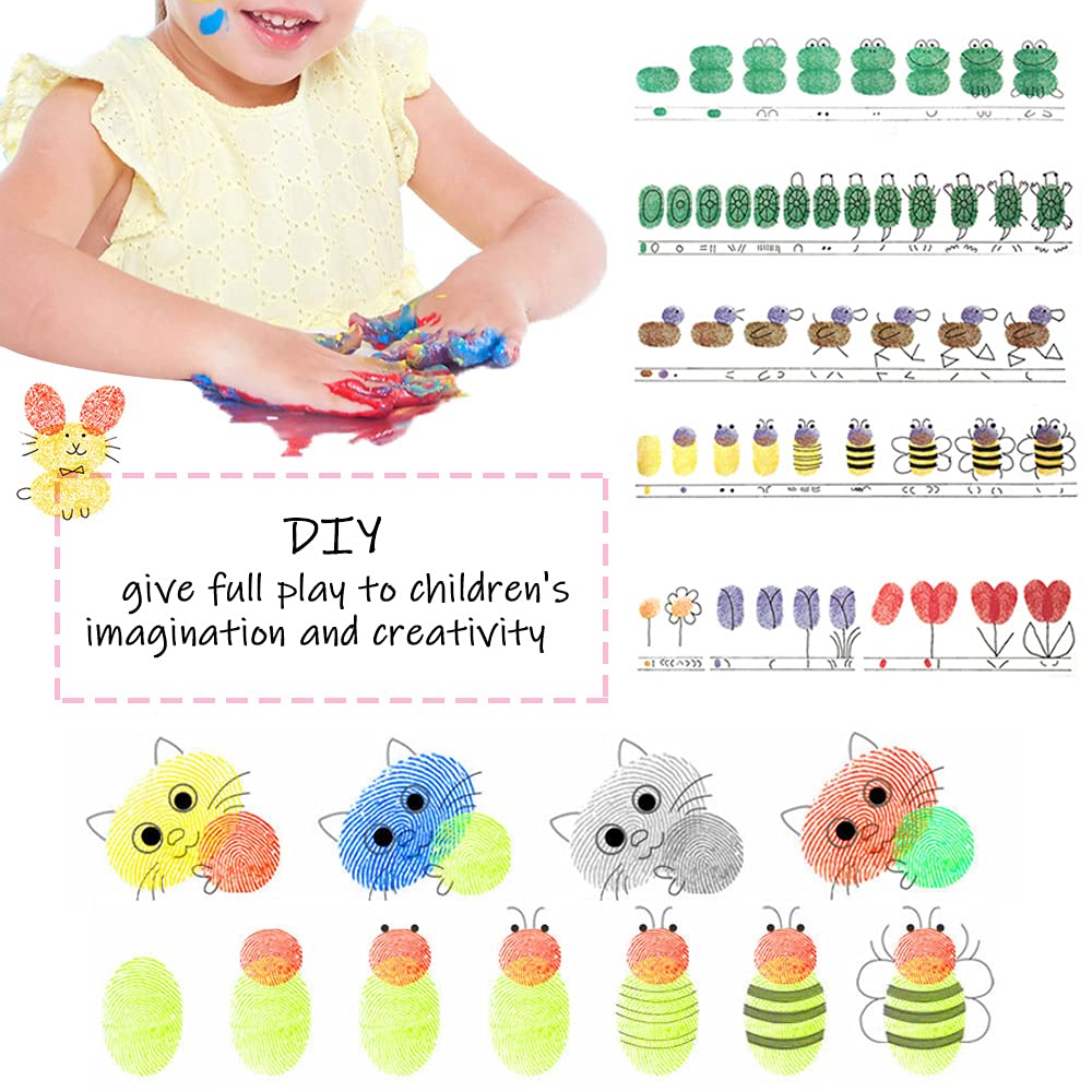 40 Color Craft Ink Stamp Pads Set, Ink Pads for Rubber Stamps