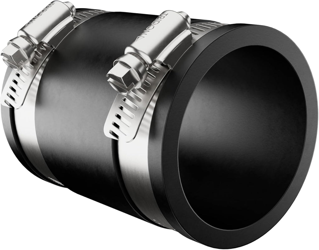 Fernco 1056-22 Flexible Pipe Coupling 2” CI/Plastic/Steel to 2” CI/Plastic/Steel