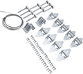 Garage Door Hardware Kit for 7ft Residential Garage Door Tracks