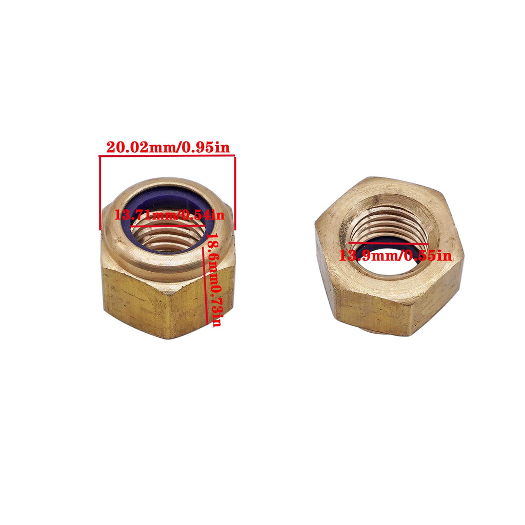 HDKANRD Propnut and Tab Washer Kit 18-3702 Replaces Mercury/Mariner Outboard Motor(35 40 50 60 70 HP)