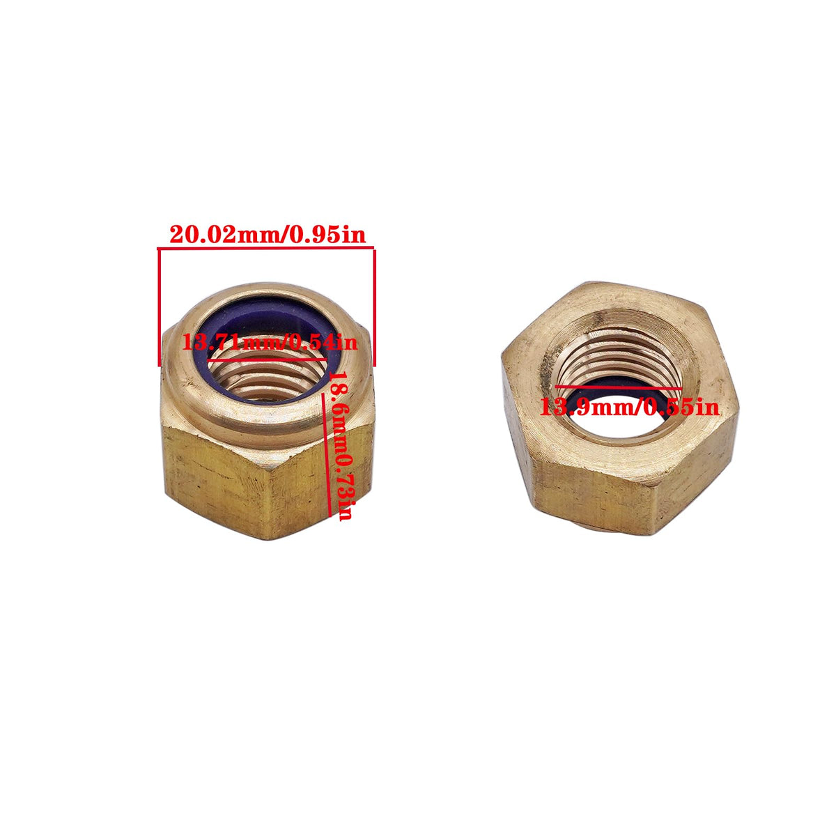 HDKANRD Propnut and Tab Washer Kit 18-3702 Replaces Mercury/Mariner Outboard Motor(35 40 50 60 70 HP)