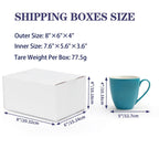 40 Pack Small Shipping Boxes 8x6x4 Inches