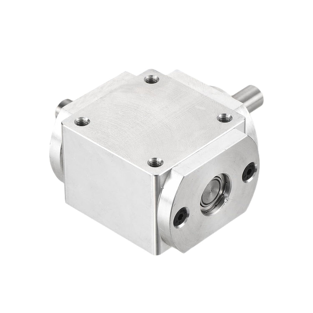 uxcell Gear Box 1:1 Right Single Output Shaft 1 Module 20 Teeth, 8mm Shaft