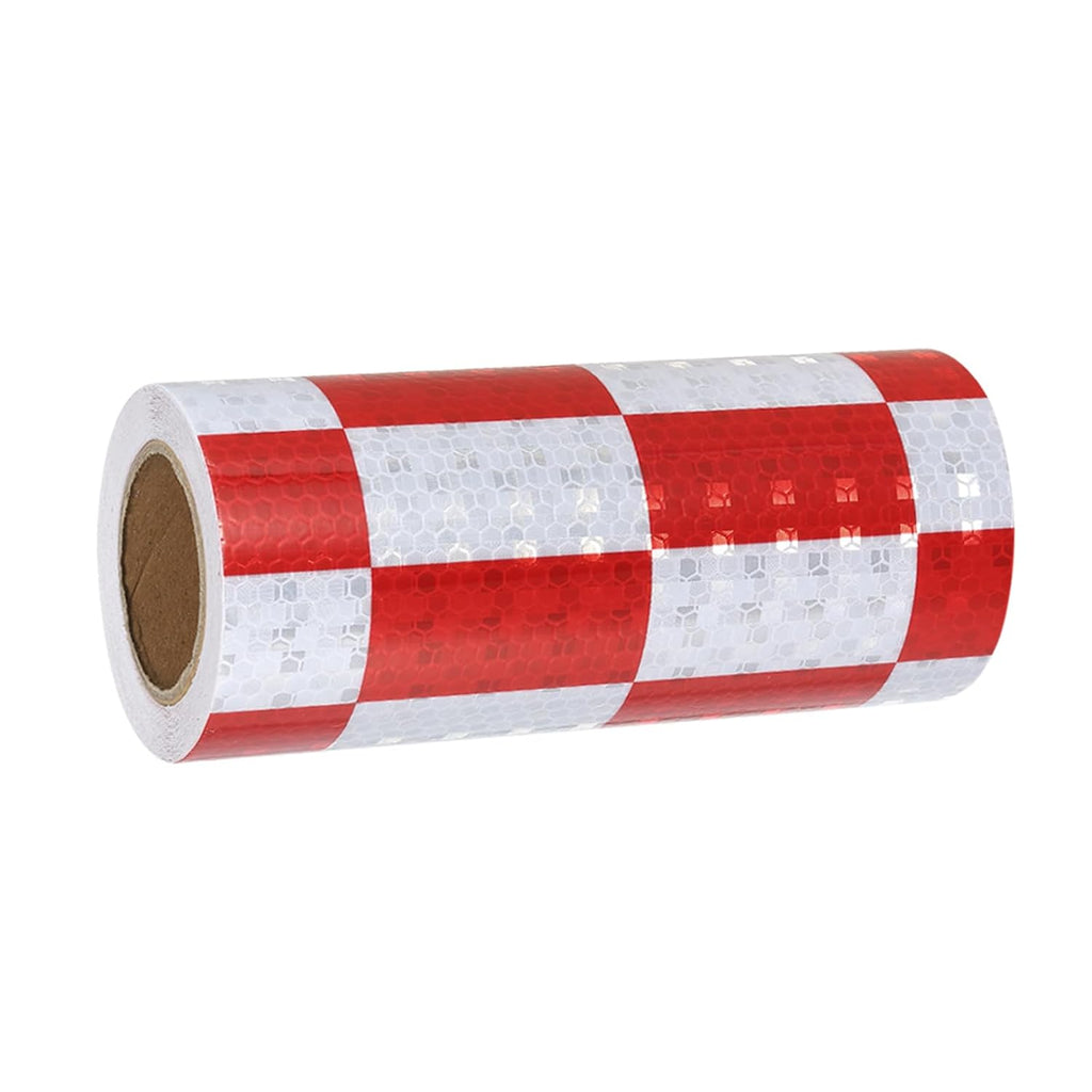 Reflective Tape 6" x 16 ft Self-Adhesive Trailer Reflector Tape