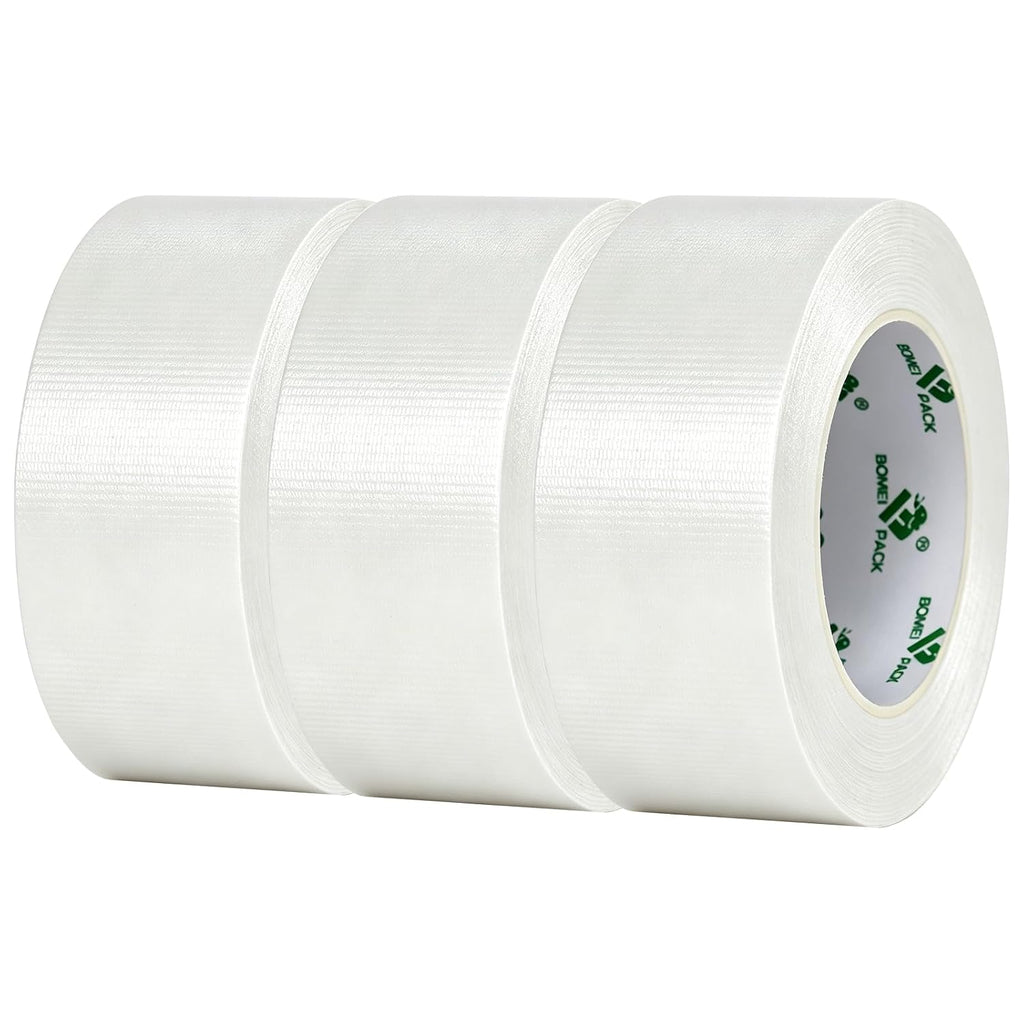 2 in x 35 Yards White Heavy Duty Duct Tape Strong Adhesive