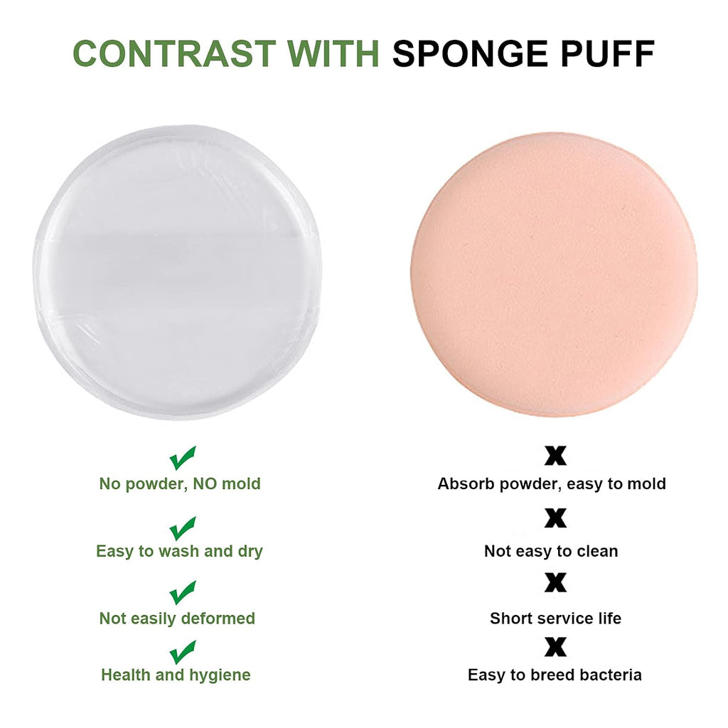Transparent Silicone Puff Makeup Beauty Blender