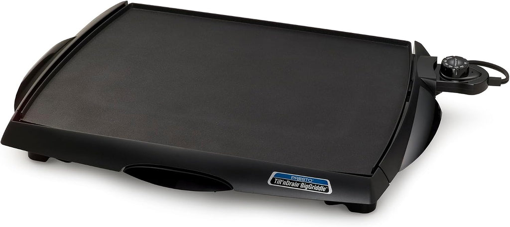 07046 Tilt 'n Drain Big Griddle Cool-Touch Electric Griddle