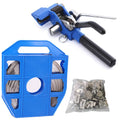 Steel Packaging Strapping Tensioner Banding Tool, 100 Feet 3/4" Width 304 Stainless Steel Band Coil, 100pcs 3/4"