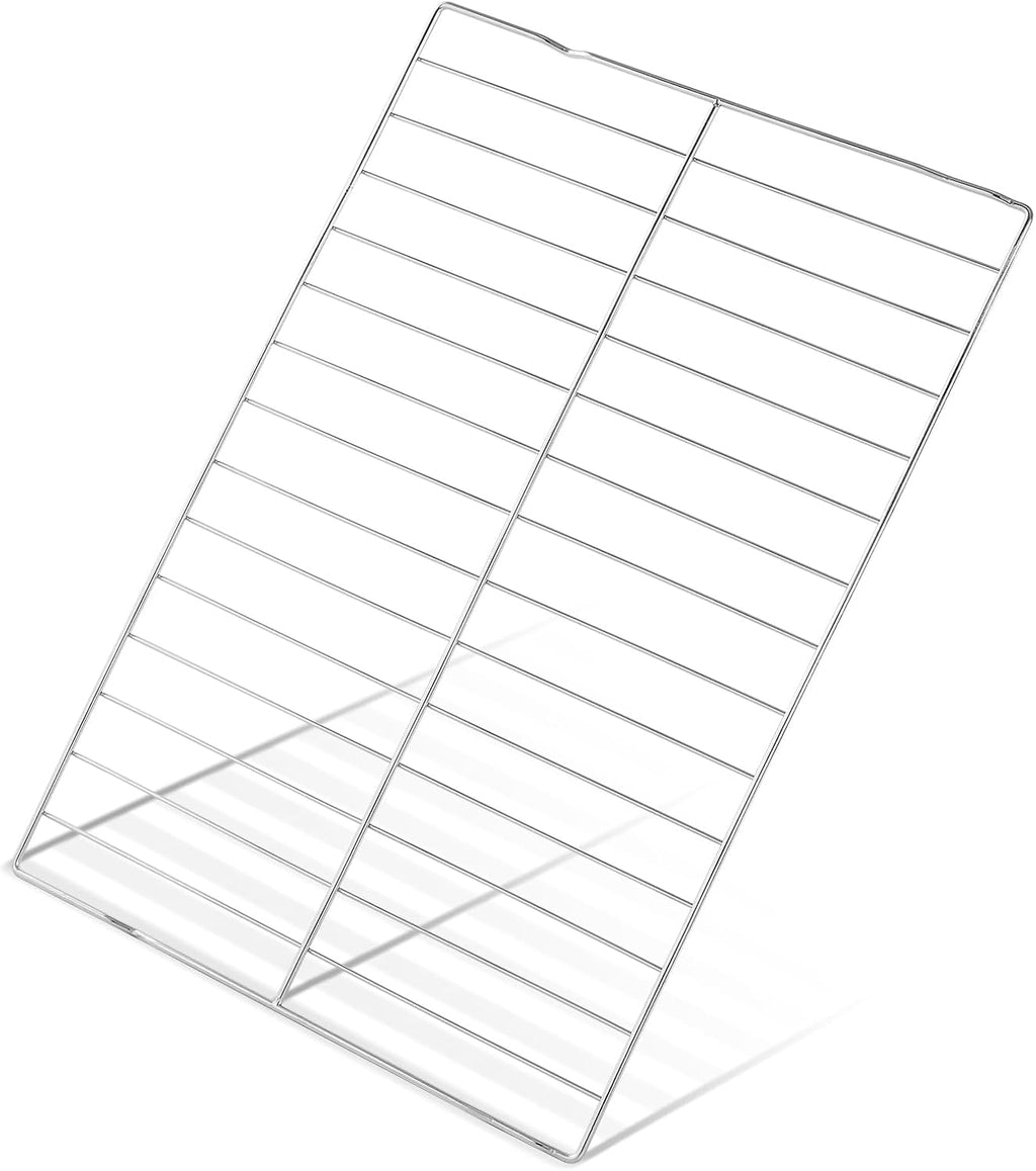 Upgraded WB48X20249 Oven Rack Replacement Parts for GE Stove Oven Parts, 23.7" x 16" Rack-flat for GE Range Oven Parts 304 Stainless Steel Oven Wire Rack Hotpoint Stove Parts Oven Rack Shelf